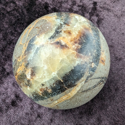 Septarian Dragon Stone sphere 55mm 244g