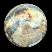 Septarian Dragon Stone sphere 55mm 244g in sunlight - Rocks and Things Store