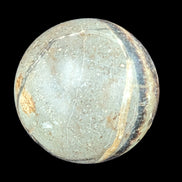 Septarian Dragon Stone sphere 55mm 244g in sunlight - Rocks and Things Store