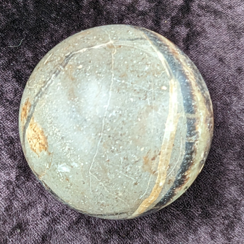Septarian Dragon Stone sphere 55mm 244g Rocks and Things