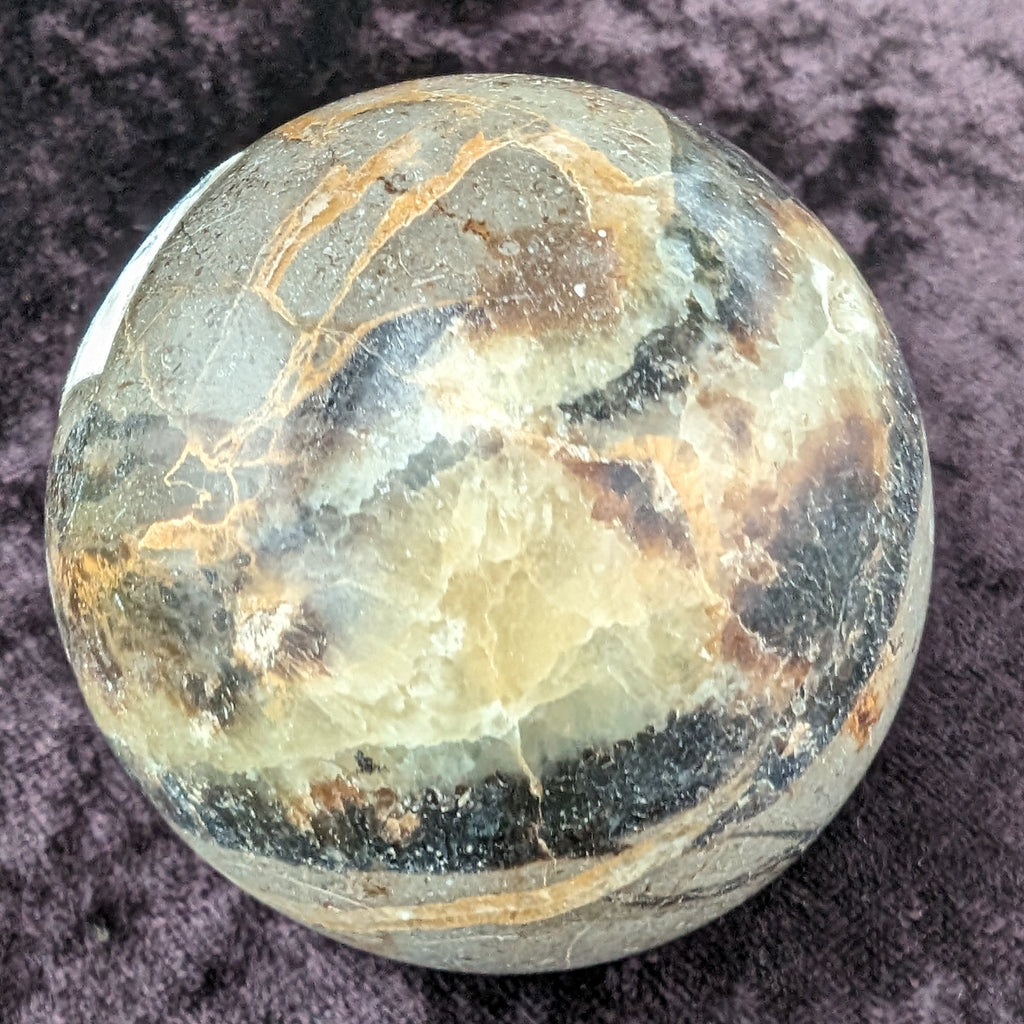 Septarian Dragon Stone sphere 55mm 244g Rocks and Things