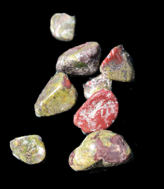 Dragons Blood Stone Jasper polished stones 6g Rocks and Things