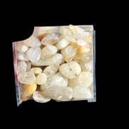 Britannia Creek tumbled Citrine, Quartz & Smoky Quartz, approx 100 crystals, 261g - Rocks and Things Store