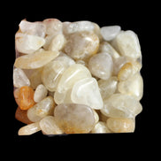Britannia Creek tumbled Citrine, Quartz & Smoky Quartz, approx 100 crystals, 261g - Rocks and Things Store