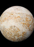 Dinosaur Bone fossil sphere 51mm 166g in sunlight - Rocks and Things Store