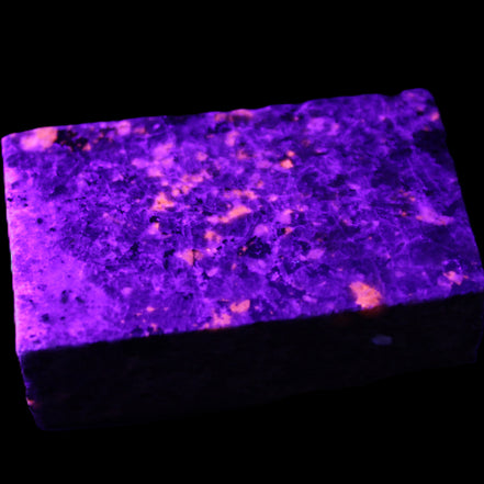 Yooperlite Lake Superior Sodalite 121g in sunlight - Rocks and Things Store