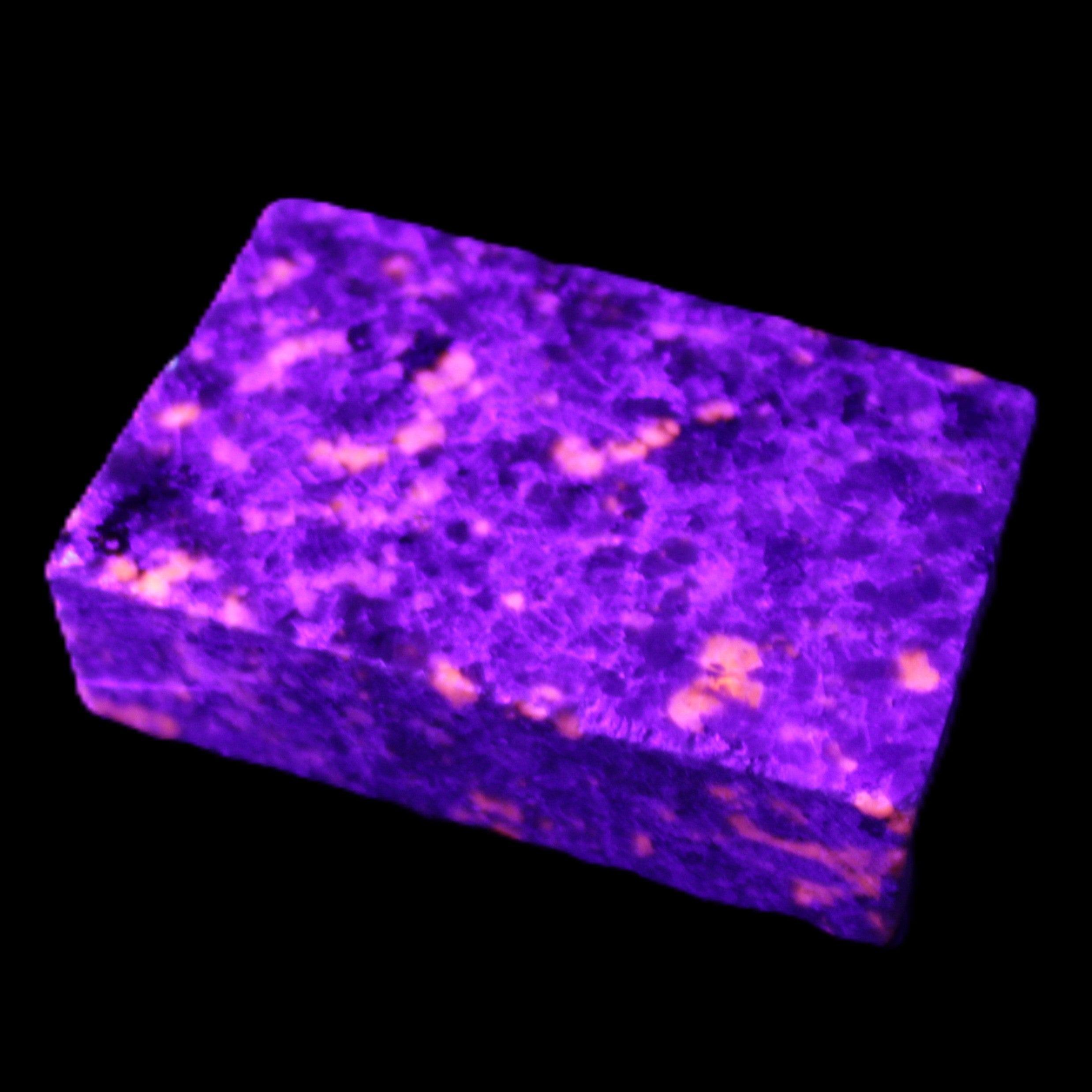 Yooperlite Lake Superior Sodalite 121g in sunlight - Rocks and Things Store