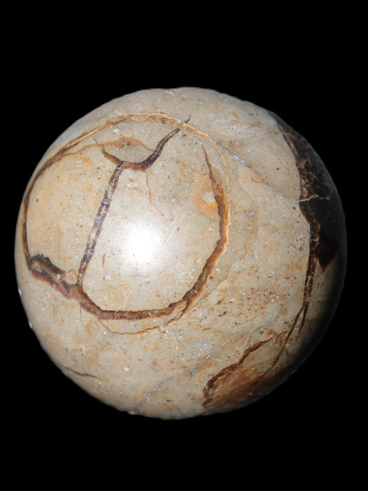 Septarian Dragon Stone sphere 57mm 248g Rocks and Things