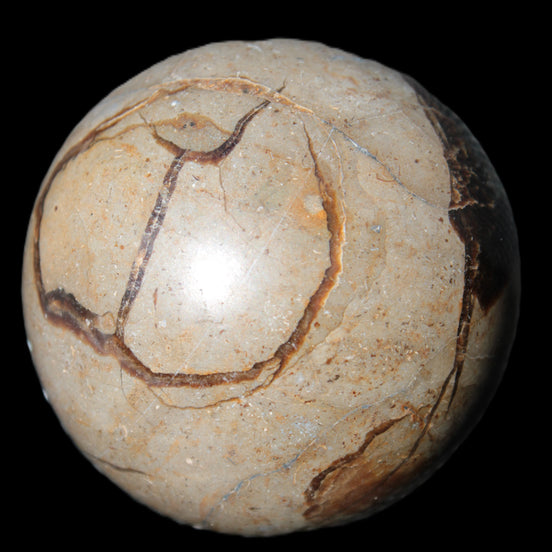 Septarian Dragon Stone sphere 57mm 248g Rocks and Things