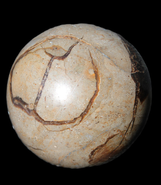 Septarian Dragon Stone sphere 57mm 248g Rocks and Things