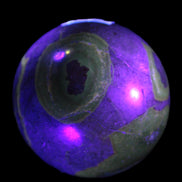 Septarian Dragon Stone sphere 57mm 248g Rocks and Things