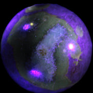 Septarian Dragon Stone sphere 57mm 248g Rocks and Things