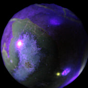 Septarian Dragon Stone sphere 57mm 248g Rocks and Things