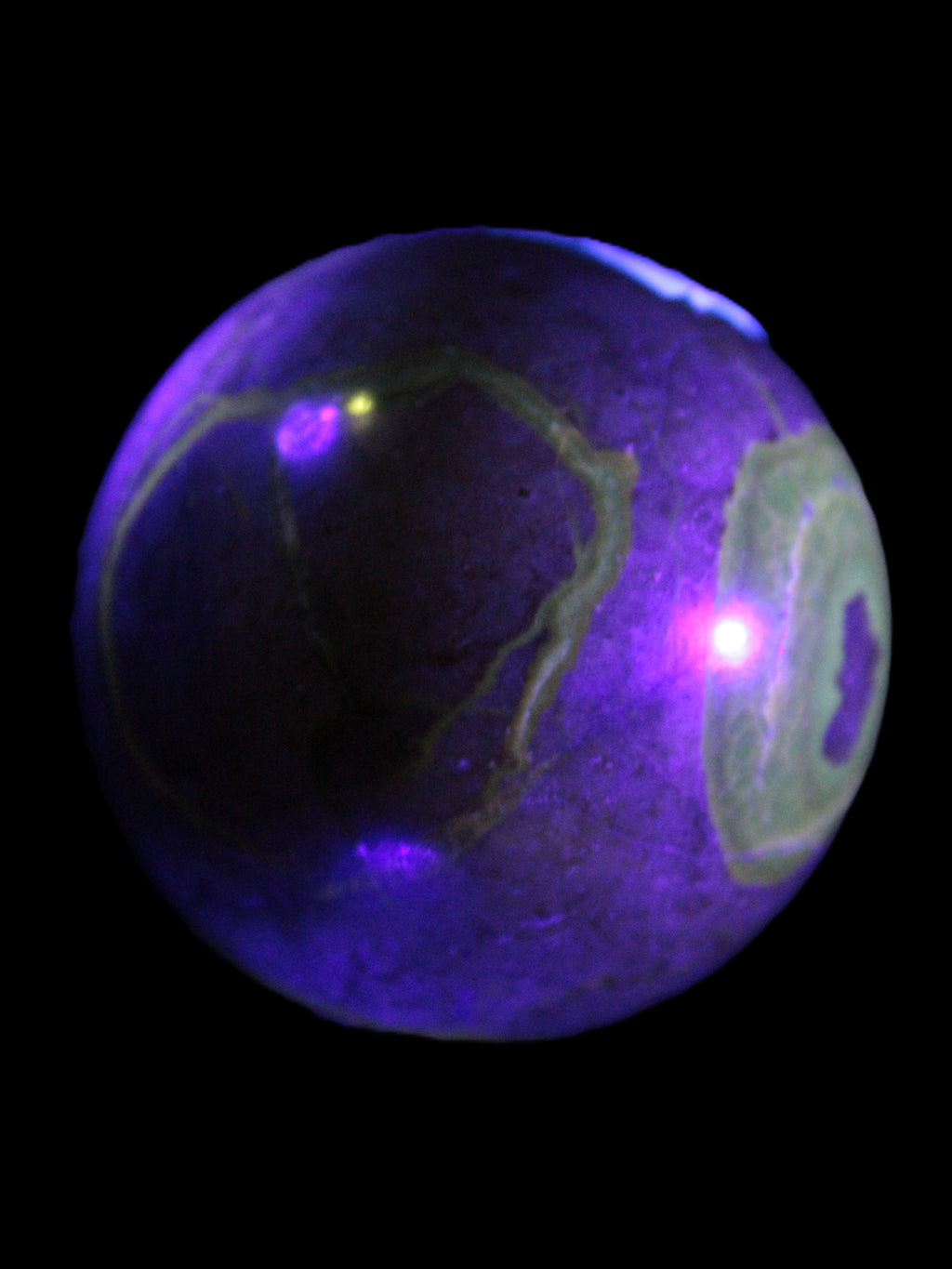 Septarian Dragon Stone sphere 57mm 248g Rocks and Things