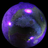 Septarian Dragon Stone sphere 57mm 248g Rocks and Things