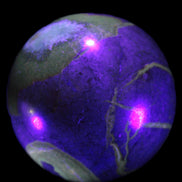 Septarian Dragon Stone sphere 57mm 248g Rocks and Things