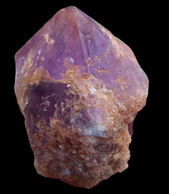 Amethyst crystal point rough 628g -Rocks and Things Store