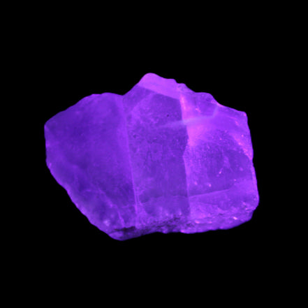 Green Phantom Fluorite crystal from China 60g in sunlight - Rocks and Things Store