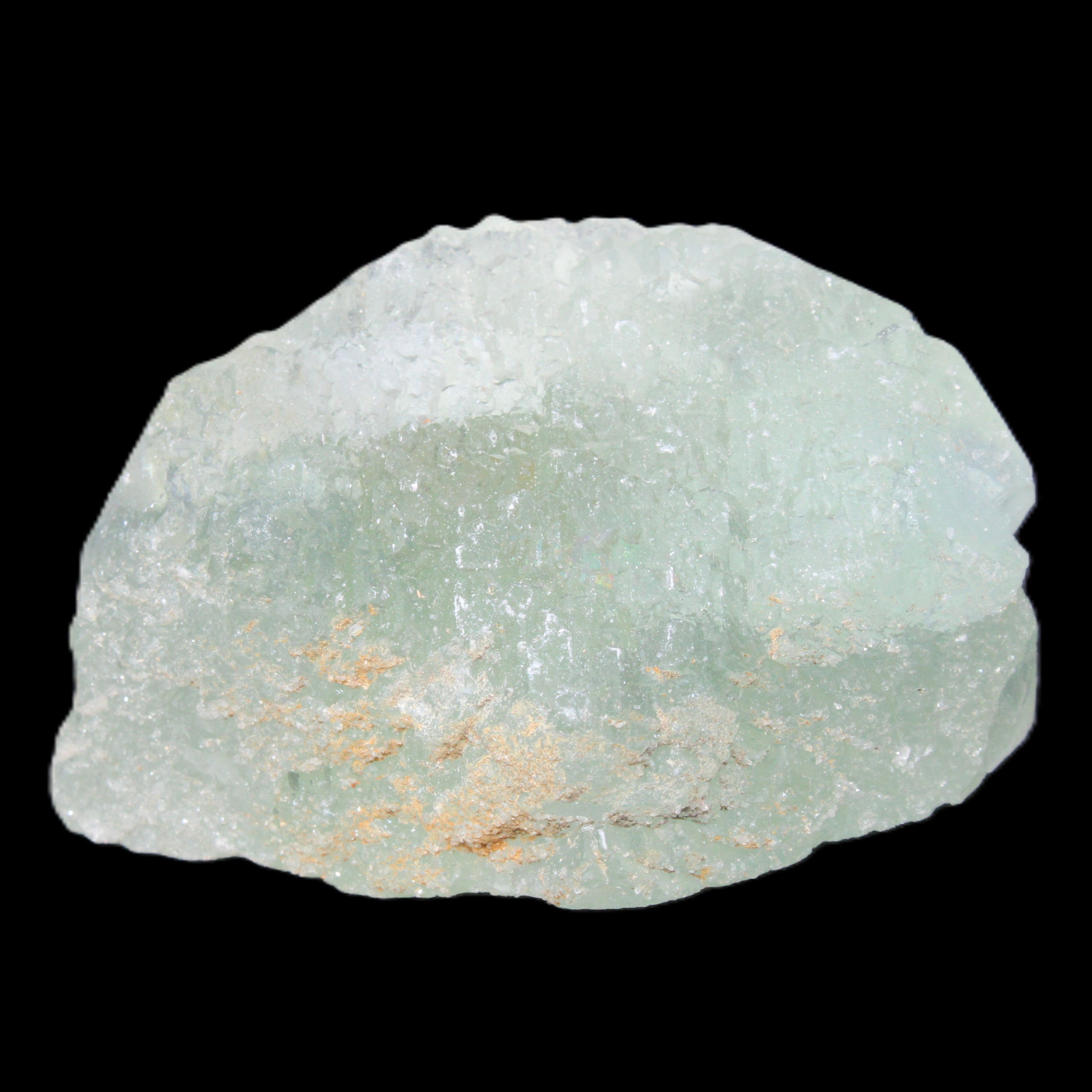 Green Phantom Fluorite crystal from China 60g in sunlight - Rocks and Things Store