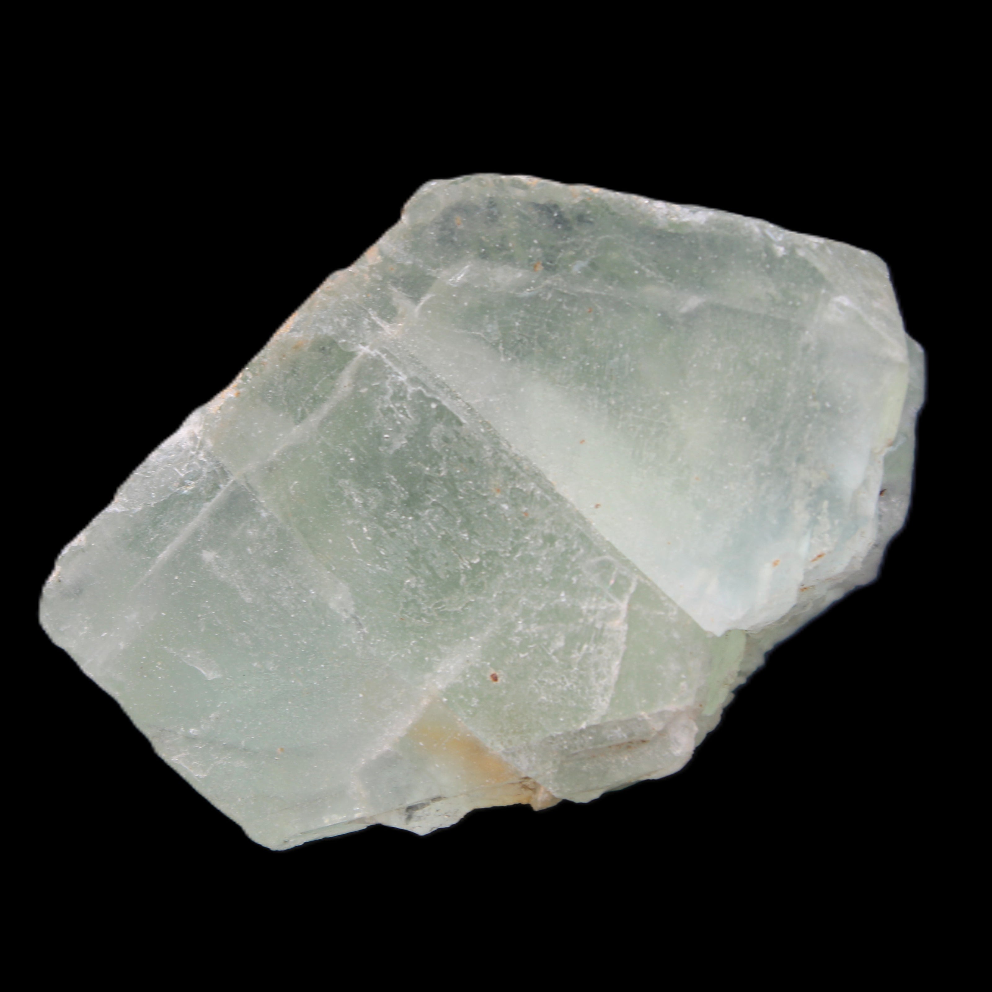 Green Phantom Fluorite crystal from China 60g in sunlight - Rocks and Things Store