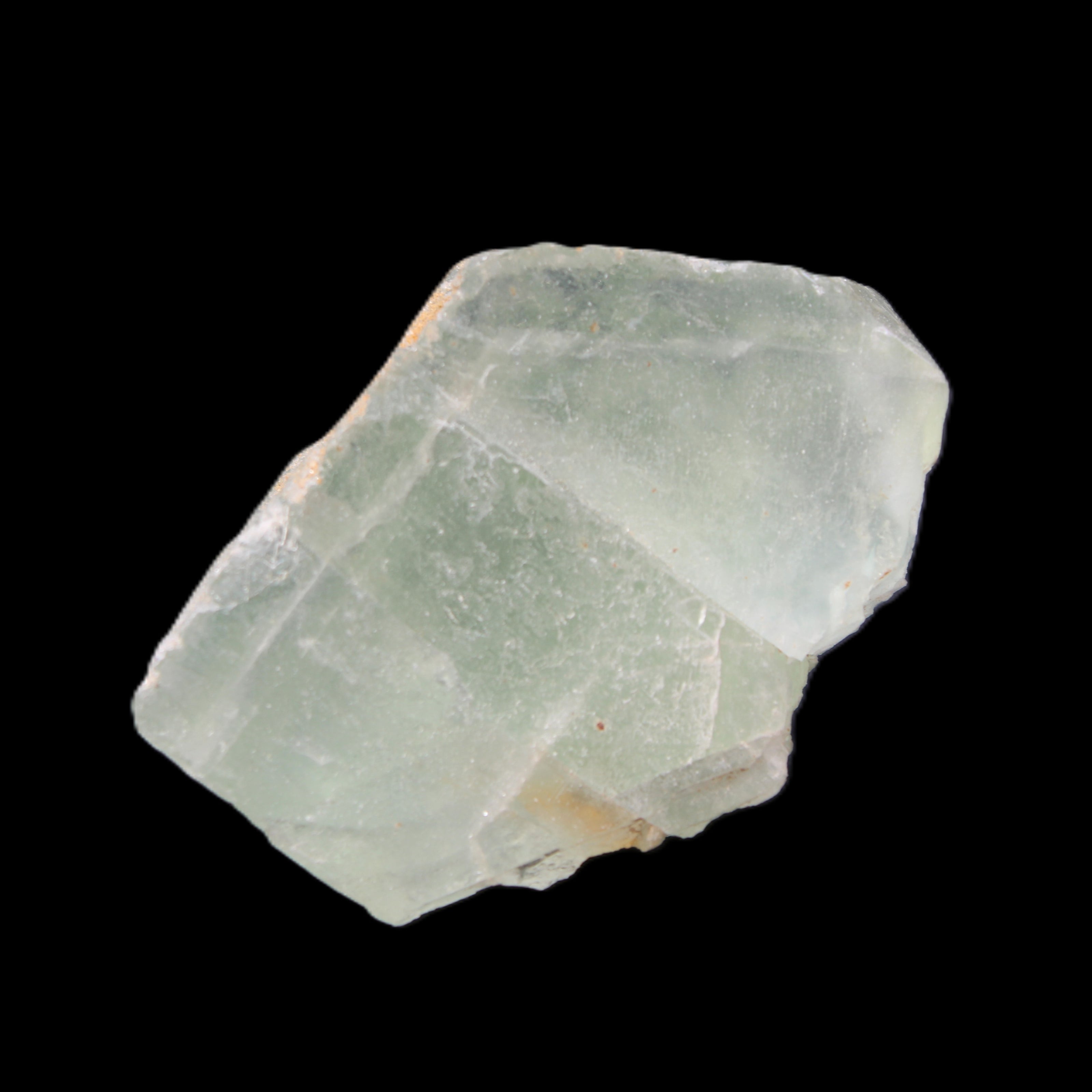 Green Phantom Fluorite crystal from China 60g in sunlight - Rocks and Things Store
