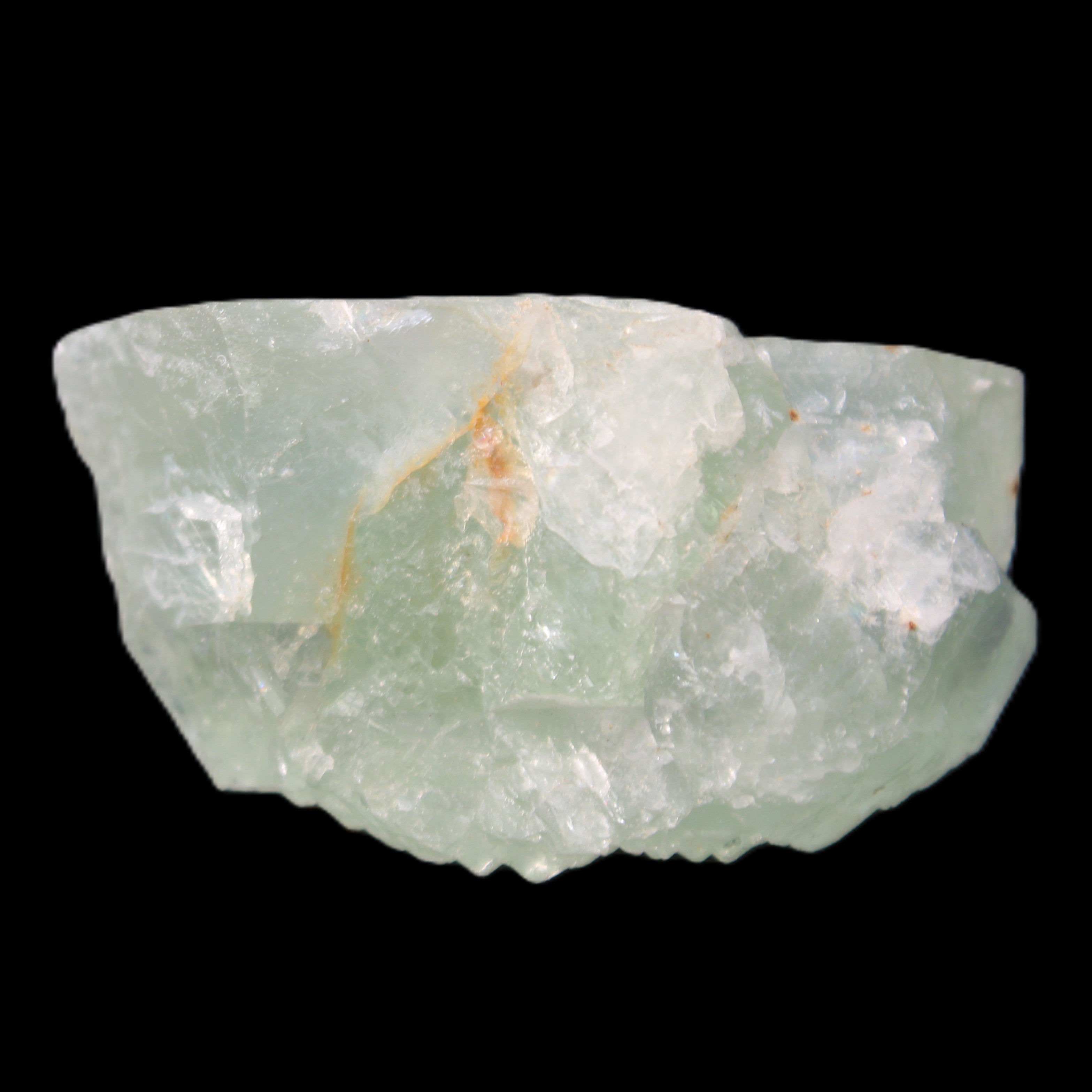 Green Phantom Fluorite crystal from China 60g in sunlight - Rocks and Things Store