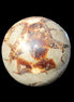 Septarian Dragon Stone sphere 51mm 192g in sunlight - Rocks and Things Store