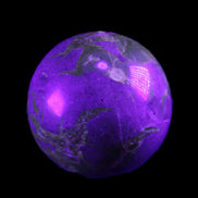 Septarian Dragon Stone sphere 51mm 192g in sunlight - Rocks and Things Store