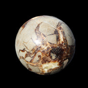 Septarian Dragon Stone sphere 51mm 192g in sunlight - Rocks and Things Store