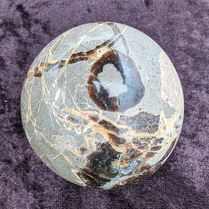 Septarian Dragon Stone sphere 51mm 197g