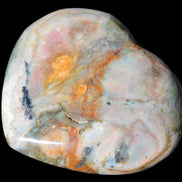 Ocean Jasper heart 336g - Rocks and Things Store