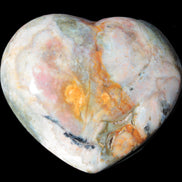 Ocean Jasper heart 336g - Rocks and Things Store