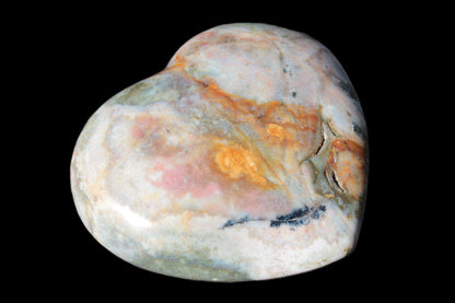 Ocean Jasper heart 336g Rocks and Things