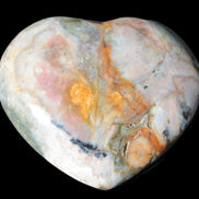 Ocean Jasper heart 336g - Rocks and Things Store