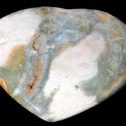 Ocean Jasper heart 336g - Rocks and Things Store