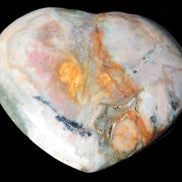 Ocean Jasper heart 336g - Rocks and Things Store