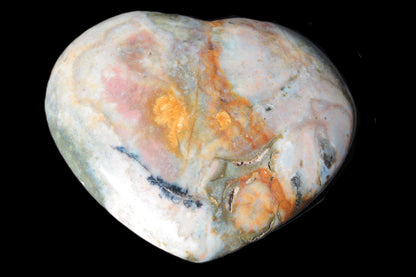 Ocean Jasper heart 336g Rocks and Things