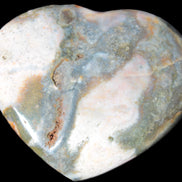 Ocean Jasper heart 336g - Rocks and Things Store