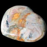Ocean Jasper heart 336g - Rocks and Things Store