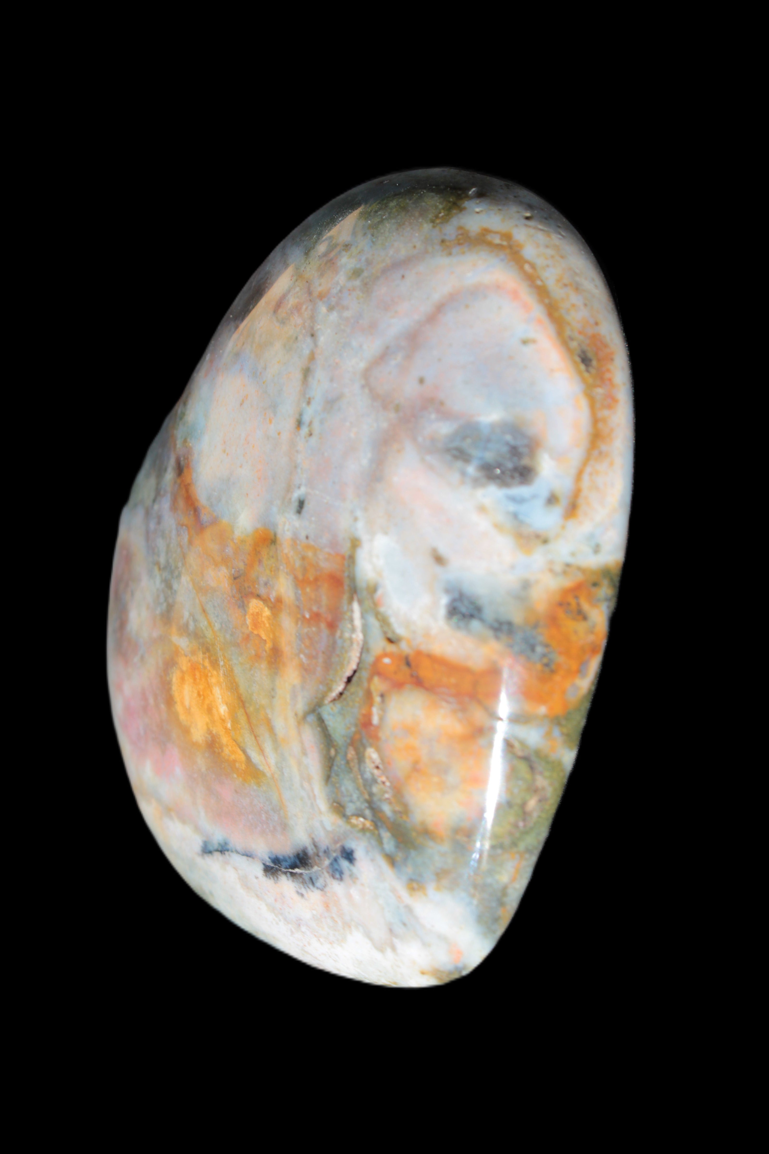 Ocean Jasper heart 336g - Rocks and Things Store