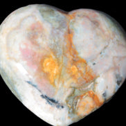 Ocean Jasper heart 336g - Rocks and Things Store