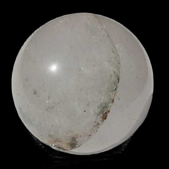 Green Phantom Quartz sphere 62mm 337g in sunlight - Rocks and Things Store