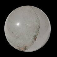 Green Phantom Quartz sphere 62mm 337g in sunlight - Rocks and Things Store
