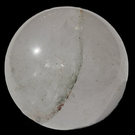Green Phantom Quartz sphere 62mm 337g in sunlight - Rocks and Things Store