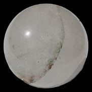 Green Phantom Quartz sphere 62mm 337g in sunlight - Rocks and Things Store