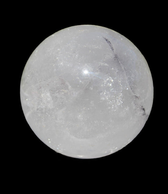 Ghost Garden Quartz sphere 57mm 266g in sunlight - Rocks and Things Store