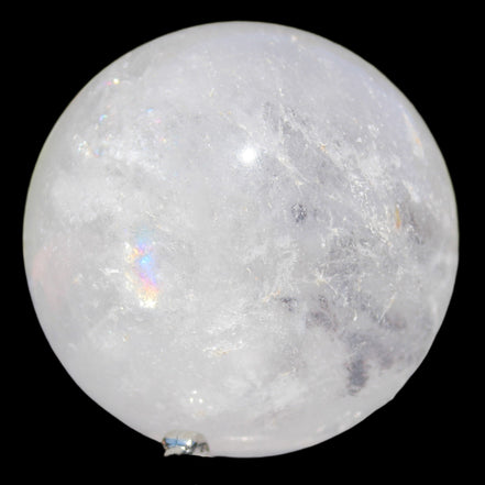 Ghost Garden Quartz sphere 57mm 266g in sunlight - Rocks and Things Store