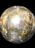 Labradorite sphere 61mm 424g in sunlight - Rocks and Things Store