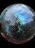 Labradorite sphere 450g in sunlight - Rocks and Things Store