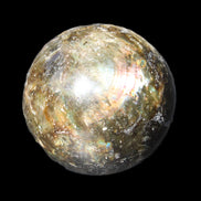 Labradorite sphere 61mm 424g in sunlight - Rocks and Things Store